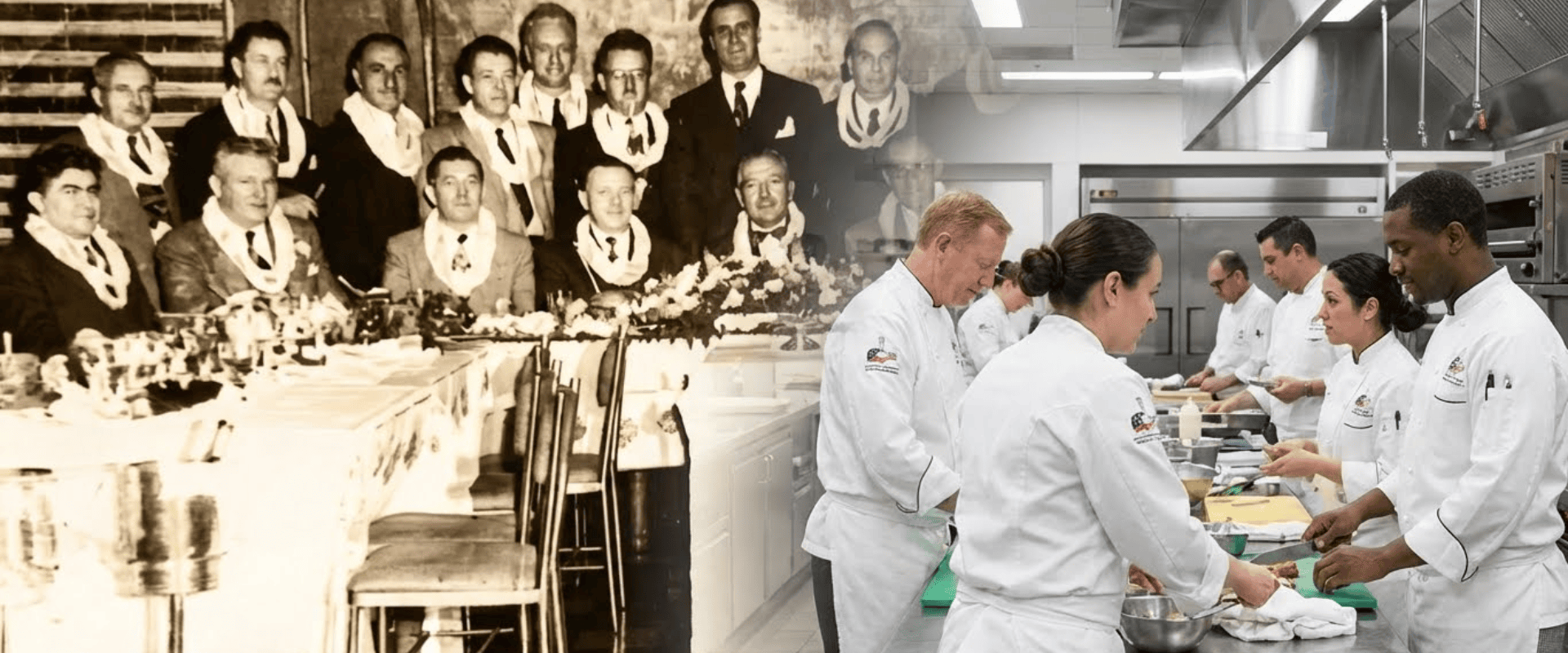 Chefs preparing appetizers at Bite of the Apprentice competition
